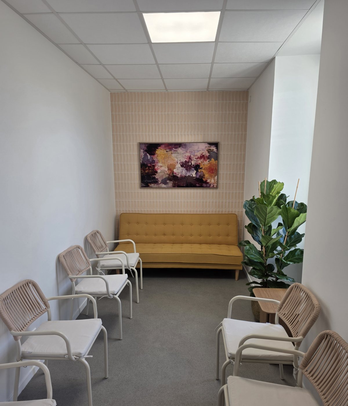 Salle d'attente du Cabinet dentaire Dandelion