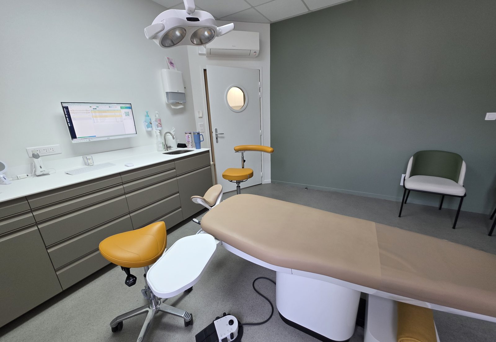 Salle de soins du Cabinet dentaire Dandelion